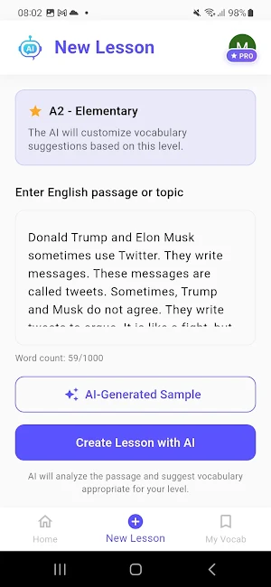 VocabAI – Boost words with AI Screenshot 2