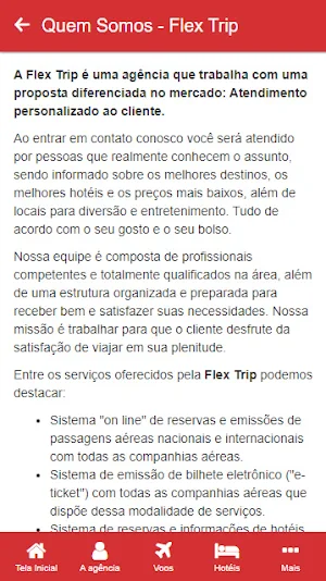 Flex Trip Screenshot 1
