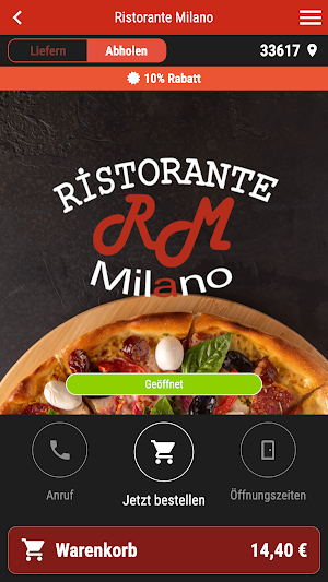 Ristorante Milano Screenshot 0