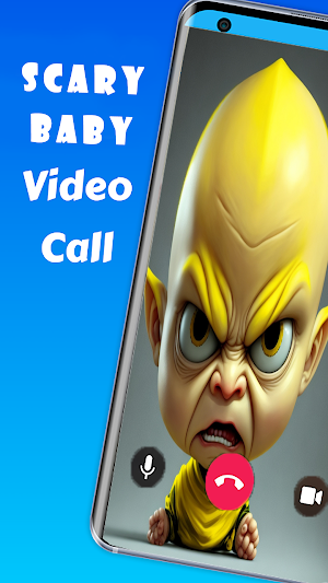 Scary Baby Evil Video Call Screenshot 3
