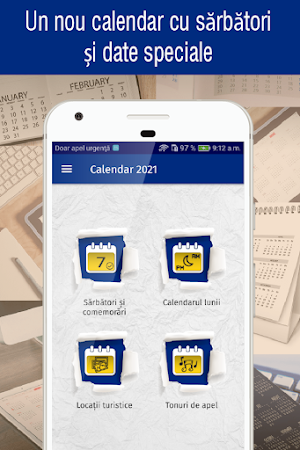 Calendar 2021 romanesc, sarbatori legale 2021 Screenshot 0