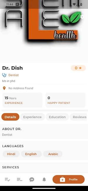 Saleem Health Doctor Screenshot 0
