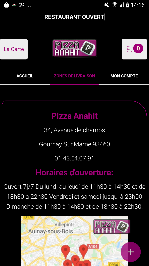 Pizza Anahit Gournay-sur-Marne Screenshot 3