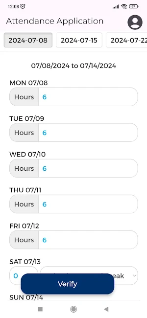 Sequoia Choice Attendance Screenshot 1