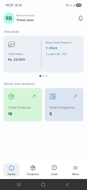 Gaun Sahar Seller Center Screenshot 0