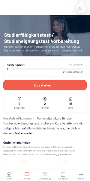 Studierfähigkeitstest Screenshot 0