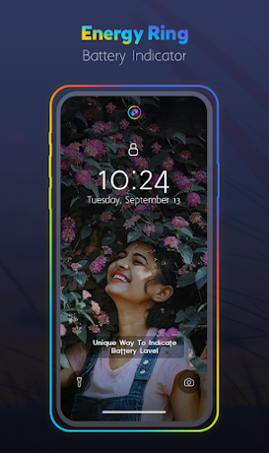 Energy Ring  Bar - Galaxy S10 Battery indicator Screenshot 2