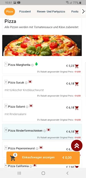 Pizza Eck bei Pammi Screenshot 3