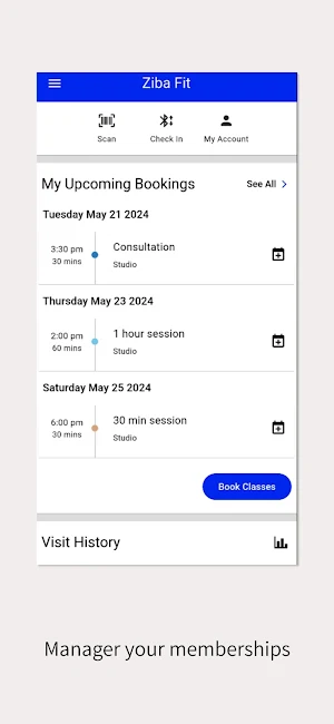 Ziba Fit Wellness Screenshot 1
