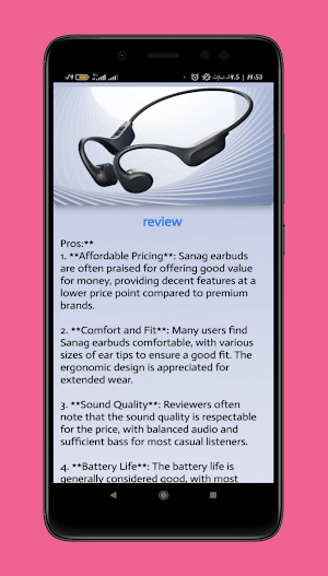 sanag earbuds guide Screenshot 3