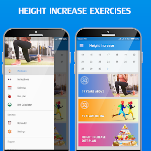 Height Increase Exercises - Grow Taller at Home Screenshot 1