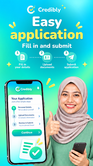 Credibly-Pinjaman Tunai Mudah Screenshot 1