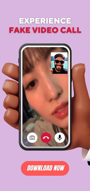 Momo Twice Fake Video Call Screenshot 2
