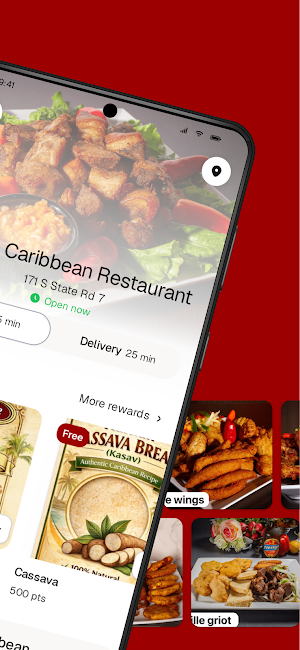 Delish Caribbean Restaurant FL Screenshot 1