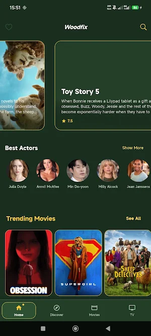 Woodfix : Movies & Tv Screenshot 1
