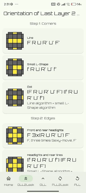 Learn CFOP Screenshot 3