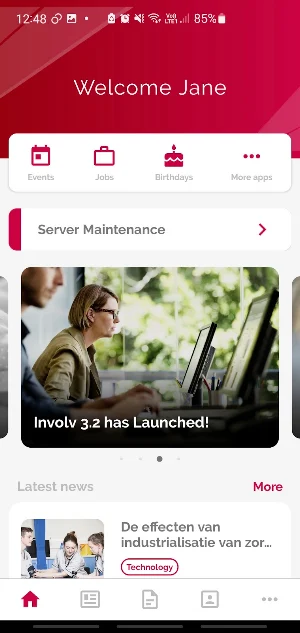 Kingswood Intranet Screenshot 0
