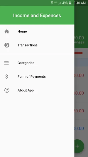Gasting - Daily income and exp Screenshot 1