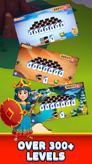 Crazy MAU - Solitaire TriPeaks Screenshot 3