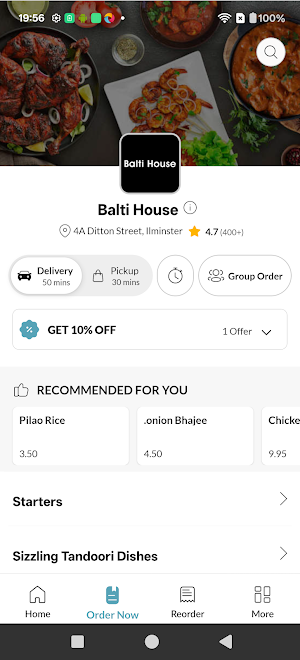 Balti House Screenshot 1