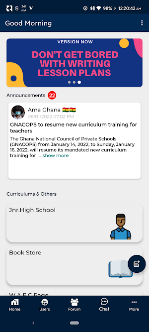 Curriculum Aid For JHS Screenshot 0