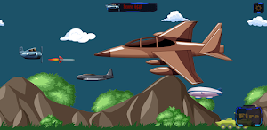 Retro Fighter Plane Shooting Screenshot 0