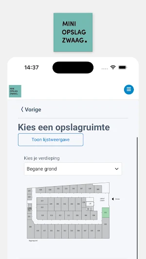 Mini Opslag Zwaag Screenshot 2