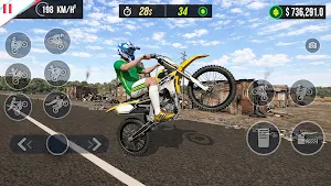 Wheelie Bike Challenge 3D Screenshot 1