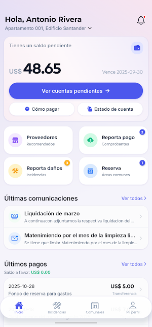 E properties Residente Screenshot 0