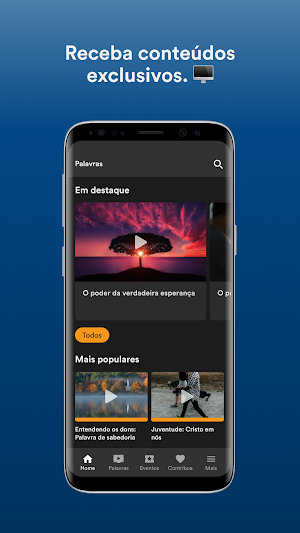 Projeto Viver Church Screenshot 1