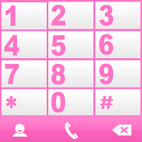 THEME PINK WHITE FOR EXDIALER