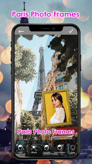 Paris Photo Editor and Frames Screenshot 2