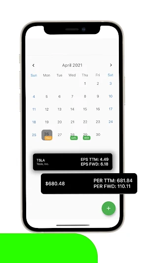 Stocks Earnings Calendar Screenshot 2