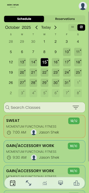 MOMENTUM FUNCTIONAL FITNESS Screenshot 0
