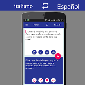 Italian Spanish Translator Screenshot 2