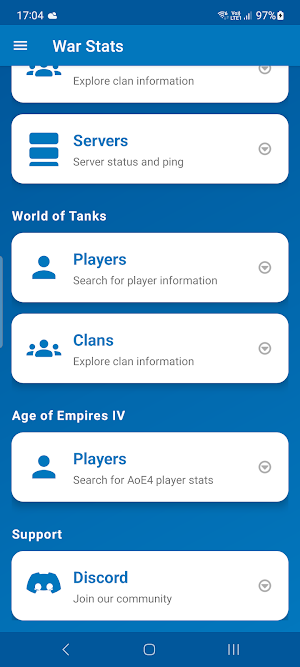 War Stats Screenshot 3