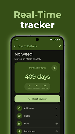 Days Since: Days Counter Screenshot 1