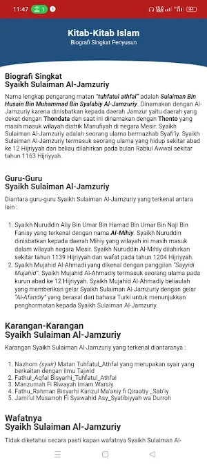 Kitab Tuhfatul Athfal Screenshot 3