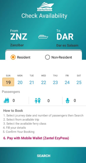 Zan Fast Ferries Screenshot 1
