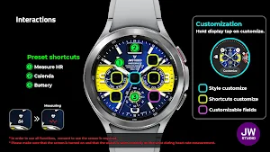JW045 jwstudio watchface Screenshot 2