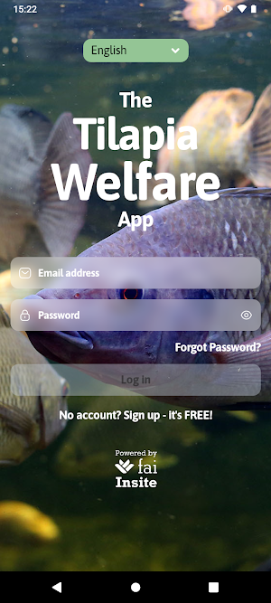 Tilapia Welfare App Screenshot 0