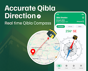 Qibla Finder: Qibla Compass Screenshot 0