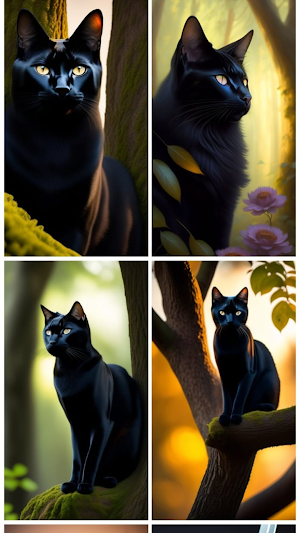 Black Cat Wallpapers Screenshot 3