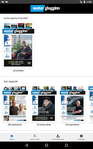 Austurglugginn/Austurfrétt Screenshot 2