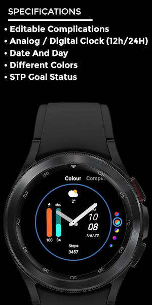 Night Pitch - watch face Screenshot 3