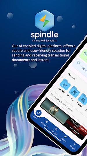 Spindle: Eco Smart File Wallet Screenshot 0