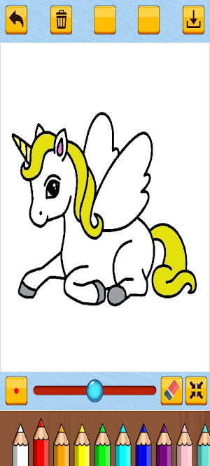 Coloring Horse Pony Screenshot 3