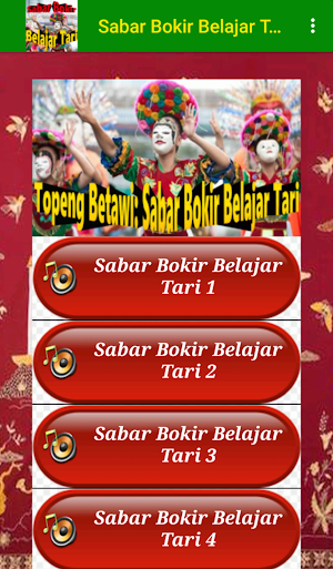 Sabar Bokir Belajar Tari Screenshot 2