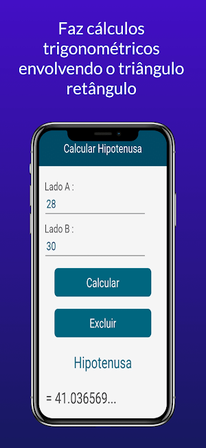 Calculate Pythagorean Theorem Screenshot 2