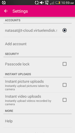 Virtuelen Disk 2.0 Screenshot 3